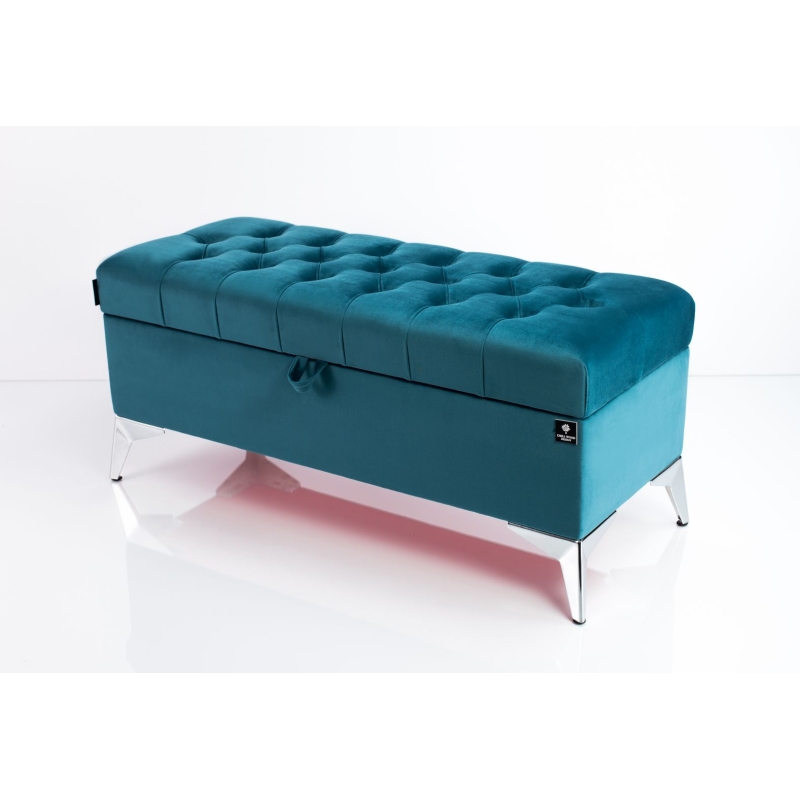 Tufted Storage Bench